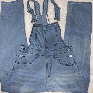 Blue Denim Overalls